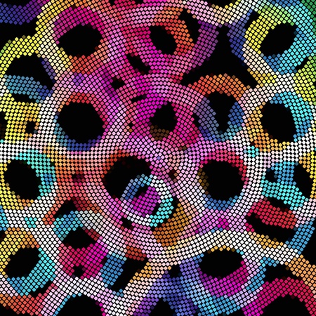 vector mosaicのイラスト素材