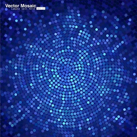 vector mosaicのイラスト素材