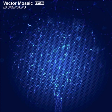 vector mosaicのイラスト素材