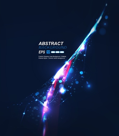 Abstract Background Vectorのイラスト素材