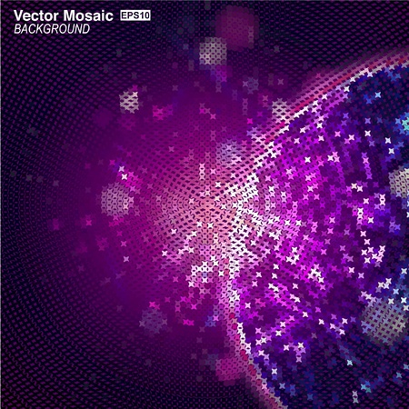 vector mosaicのイラスト素材