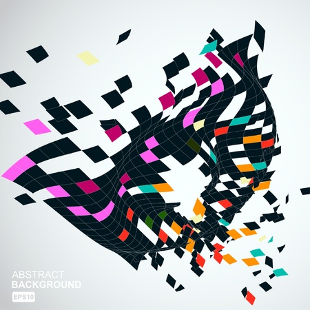 Abstract Background のイラスト素材