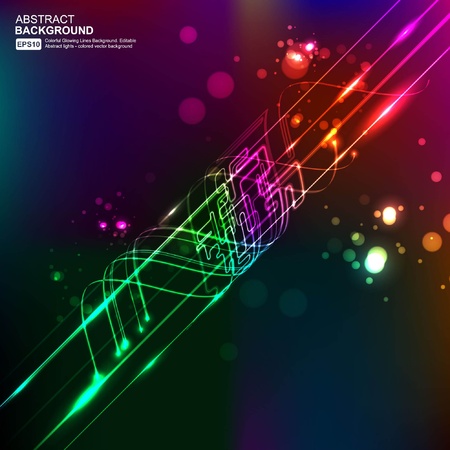 Abstract Background Vectorのイラスト素材