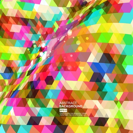 Abstract Background Vectorのイラスト素材