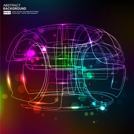 Abstract Background Vectorのイラスト素材