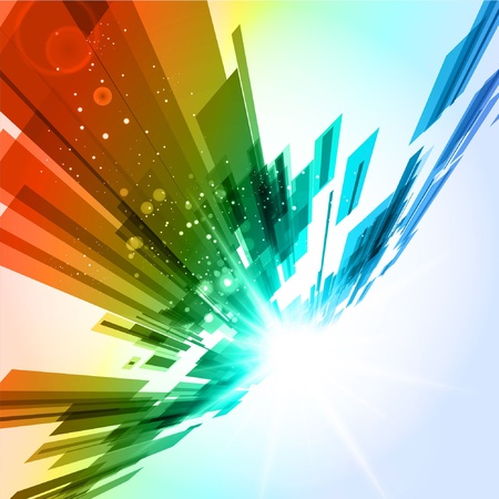 Abstract Background のイラスト素材