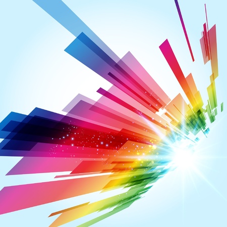 Abstract Background Vectorのイラスト素材