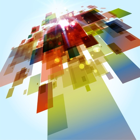 Abstract Background Vectorのイラスト素材