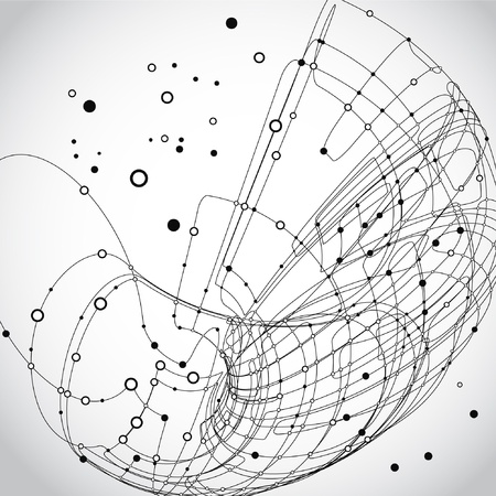 Abstract Background のイラスト素材