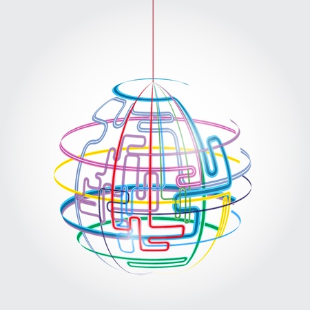 Abstract Background Vectorのイラスト素材