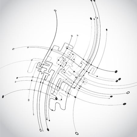 Abstract Background Vectorのイラスト素材