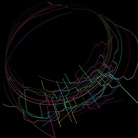 Abstract Background Vectorのイラスト素材