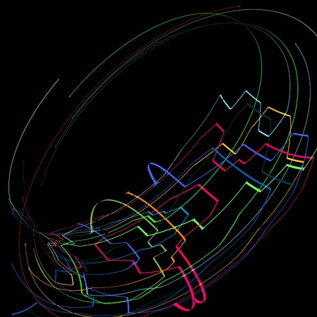 Abstract Background Vectorのイラスト素材