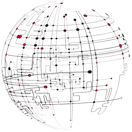 Abstract Background Vectorのイラスト素材