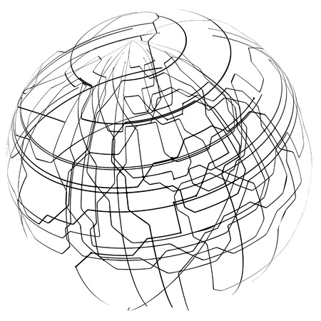 Abstract Background Vectorのイラスト素材