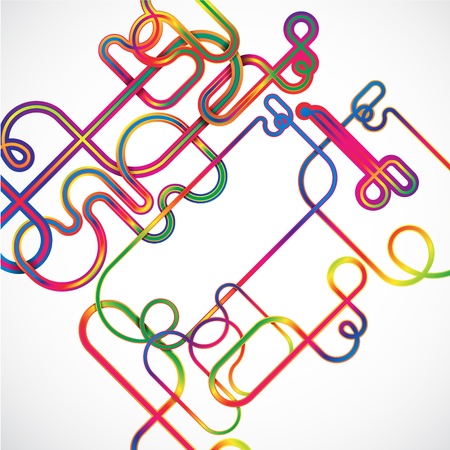 Abstract Background Vectorのイラスト素材