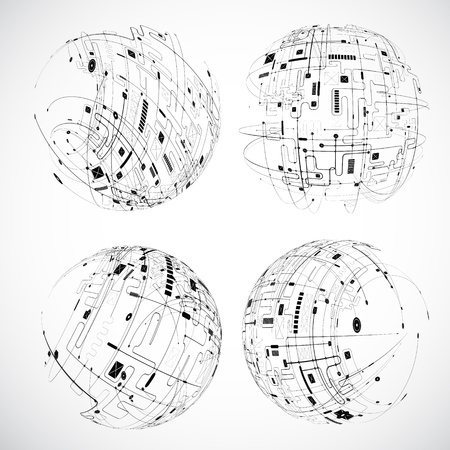 Abstract Backgroundのイラスト素材