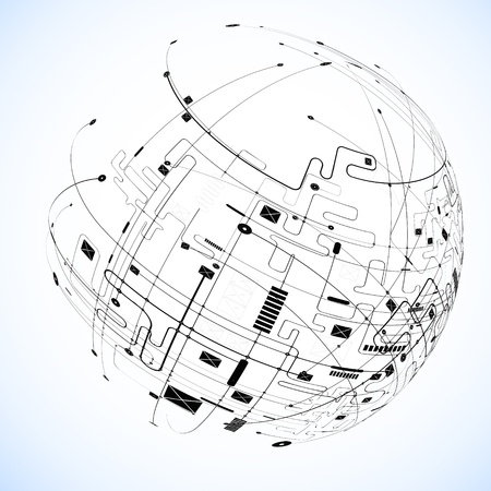 Abstract Backgroundのイラスト素材