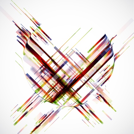 Abstract Background のイラスト素材