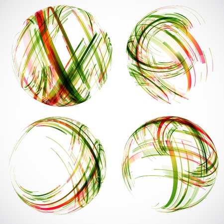 Abstract Background のイラスト素材