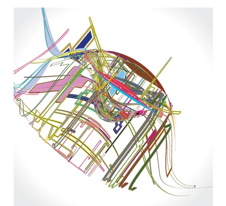 Abstract Backgroundのイラスト素材