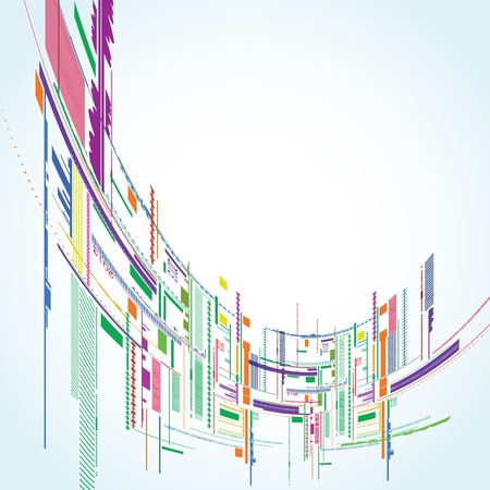 Abstract Background Vectorのイラスト素材