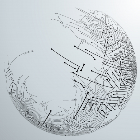 Abstract Background Vectorのイラスト素材