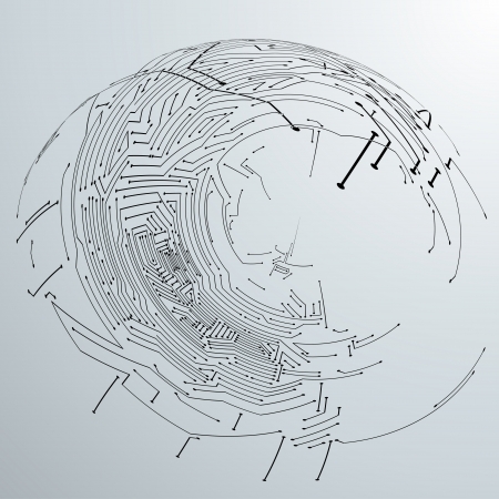 Abstract Background Vectorのイラスト素材