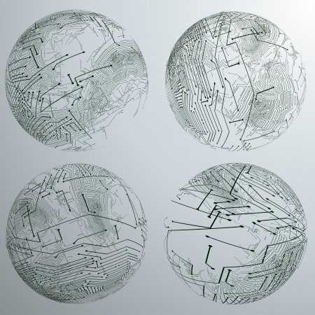 Abstract Background Vectorのイラスト素材