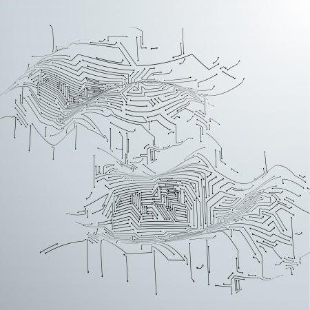 Abstract Background Vectorのイラスト素材