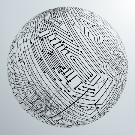 Abstract Background Vectorのイラスト素材
