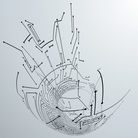 Abstract Background のイラスト素材