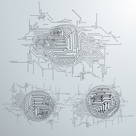Abstract Background Vectorのイラスト素材