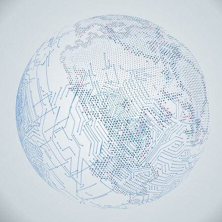 Abstract Background のイラスト素材