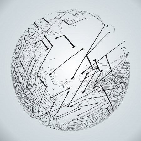 Abstract Background のイラスト素材