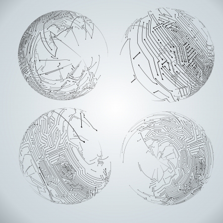 Abstract Background のイラスト素材