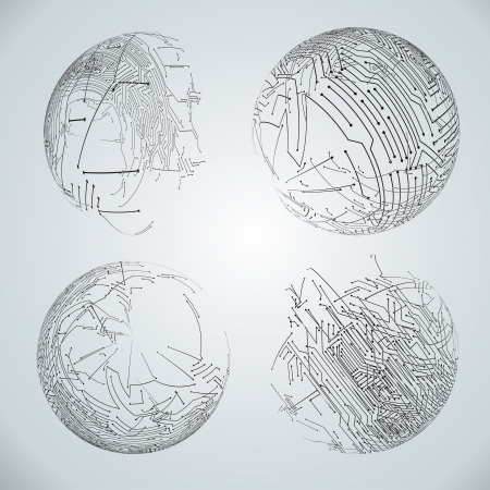 Abstract Background のイラスト素材