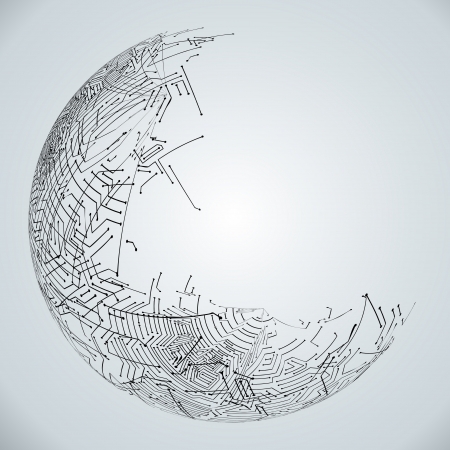 Abstract Background のイラスト素材