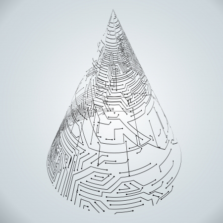 Abstract Background のイラスト素材