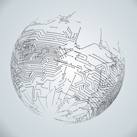 Abstract Background のイラスト素材