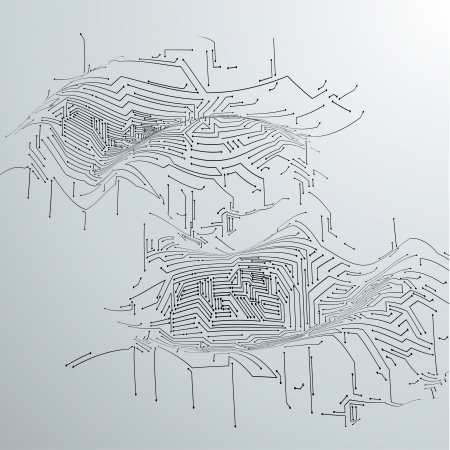 Abstract Background のイラスト素材