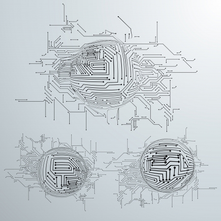 Abstract Background のイラスト素材