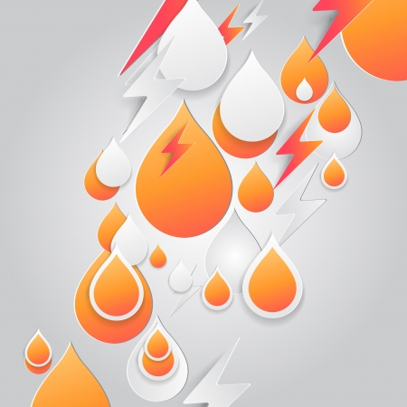 Abstract 3D Paper Infographicsのイラスト素材