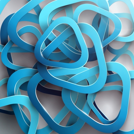 Abstract 3D Paper Infographicsのイラスト素材
