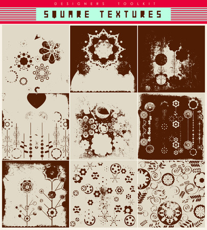 vector texturesのイラスト素材