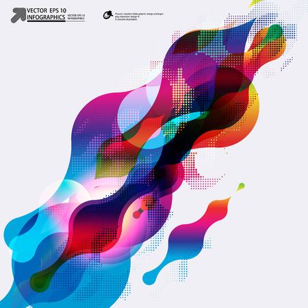 abstract vector backgroundのイラスト素材