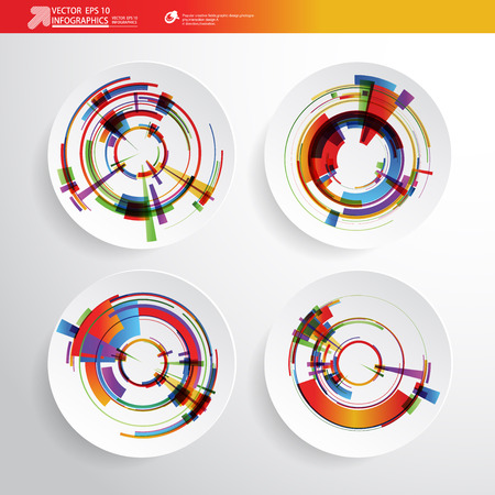 Abstract 3D designのイラスト素材