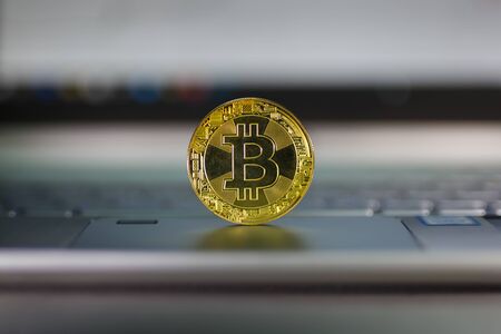 Bitcoin on Laptop