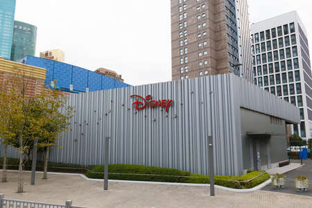 Disney Store in Shanghai Chinaのeditorial素材