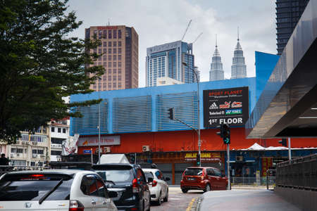 Kuala Lumpur, Malaysia - June 11, 2020: Kuala Lumpur traffic during Covid Recovery Period